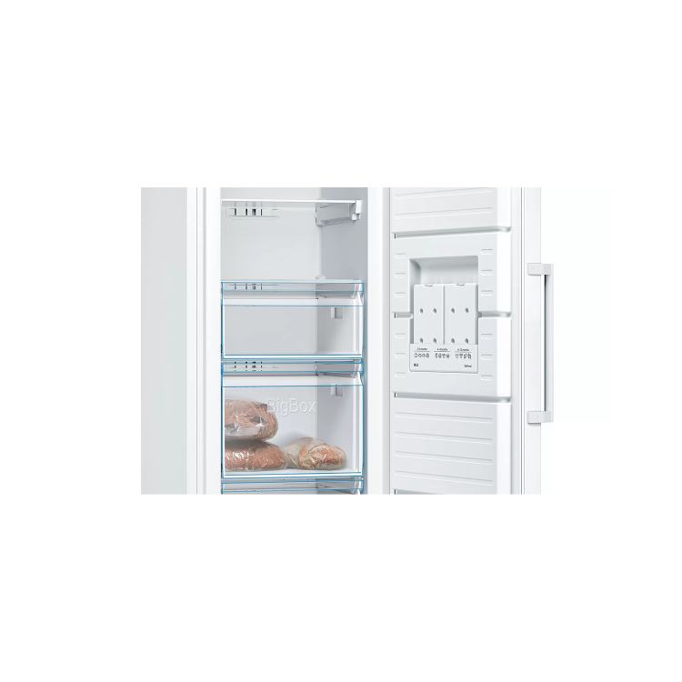 Bosch Series 4 242 Litre Freestanding Upright Freezer - White