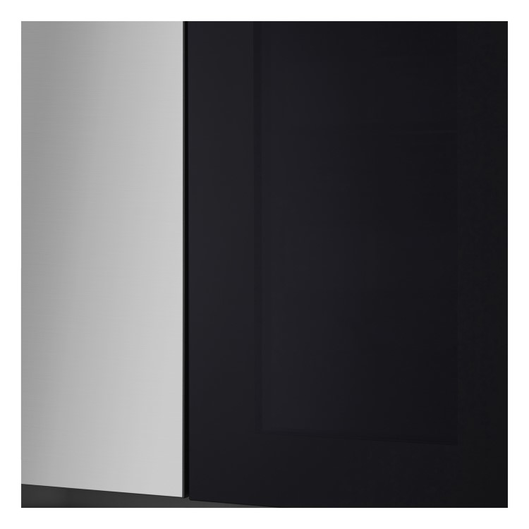 LG InstaView 655 Litre Side-by-Side American Fridge Freezer Prime - Silver