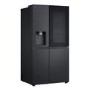 LG InstaView 628 Litre Side-By-Side American Fridge Freezer - Essence Black Steel