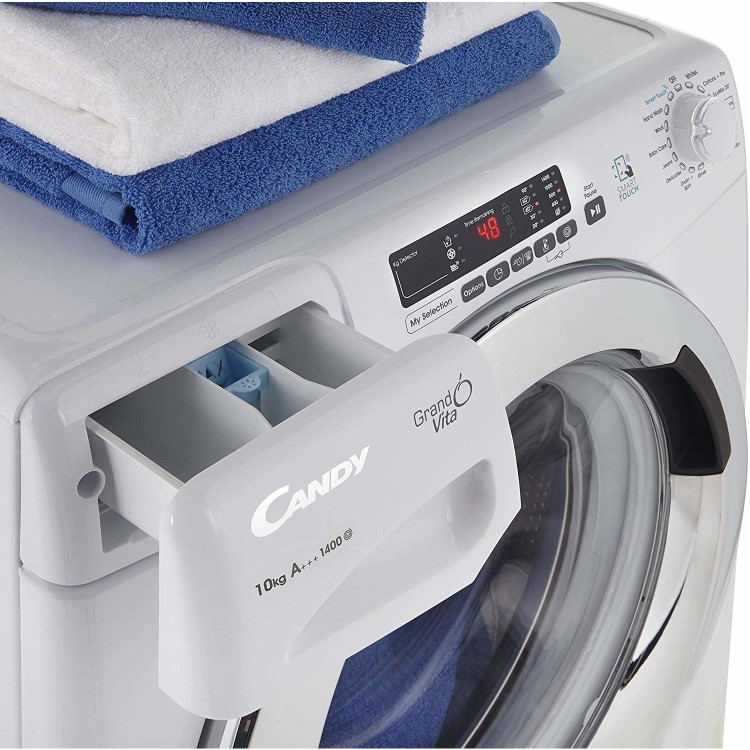 Refurbished Candy GVS1410DC3/1-80 Freestanding 10KG 1400 Spin Washing Machine