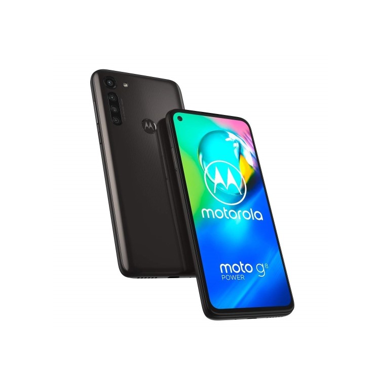 Refurbished Motorola Moto G8 Power Smoke Black 6.4" 64GB 4G Dual SIM Unlocked & SIM Free Smartphone