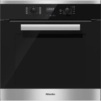 Miele H2661-1BP Electric Built-in Single Oven With Pyrolytic Cleaning - CleanSteel