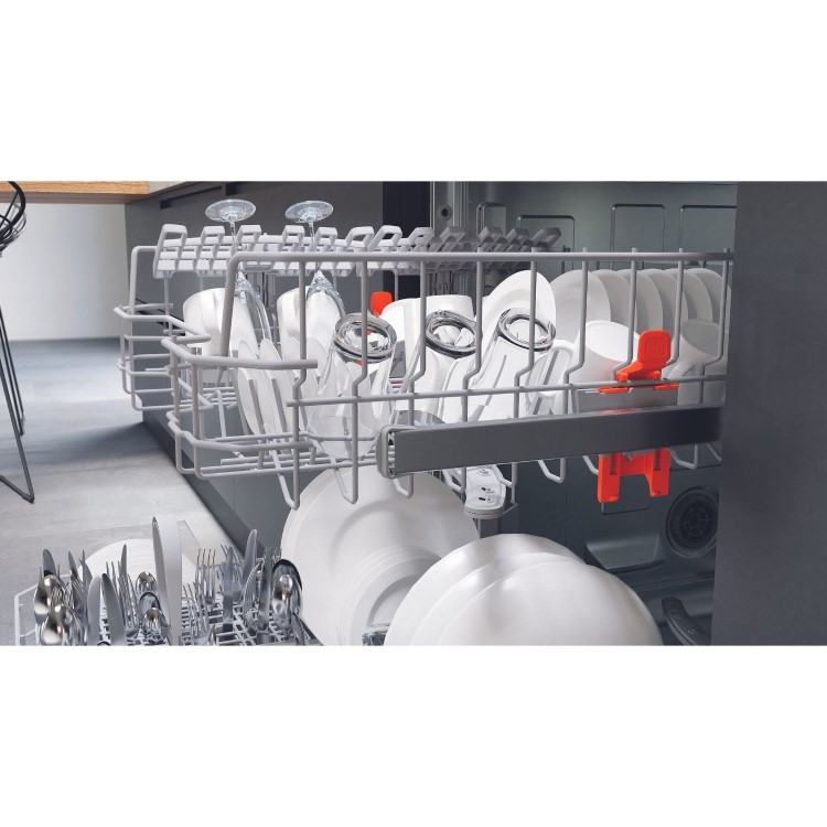 Hotpoint Semi Integrated Dishwasher - Silver