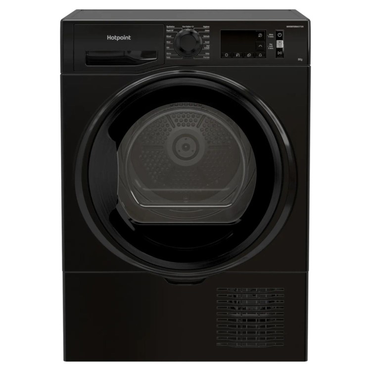 Hotpoint 8kg Condenser Tumble Dryer - Black