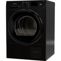 Refurbished Hotpoint H3D81BUK Freestanding Condenser 8KG Tumble Dryer Black