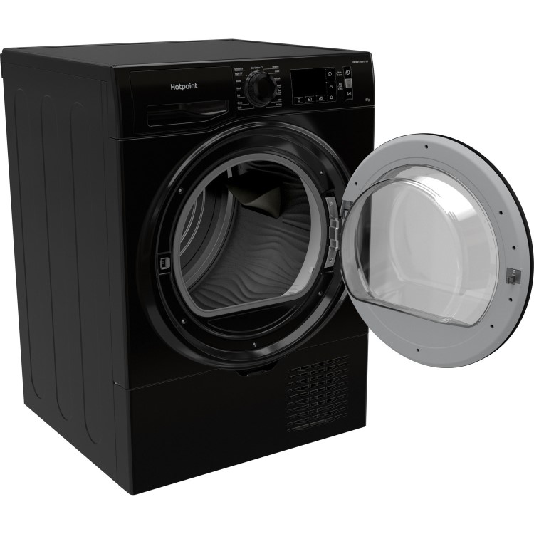 Hotpoint 8kg Condenser Tumble Dryer - Black