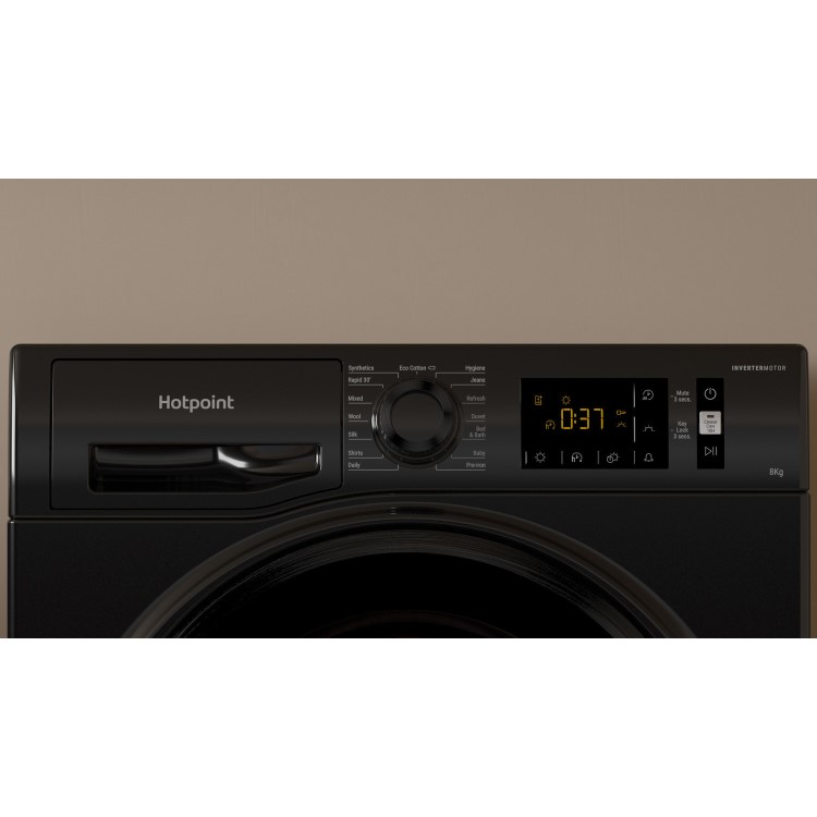 Hotpoint 8kg Condenser Tumble Dryer - Black