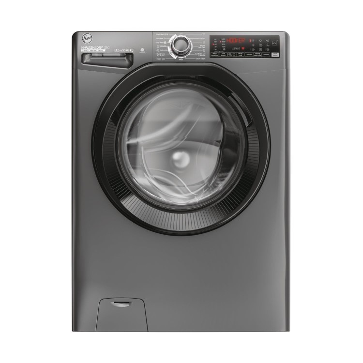 Hoover H-WASH&DRY 350 10kg Wash 6kg Dry 1400rpm Washer Dryer - Graphite