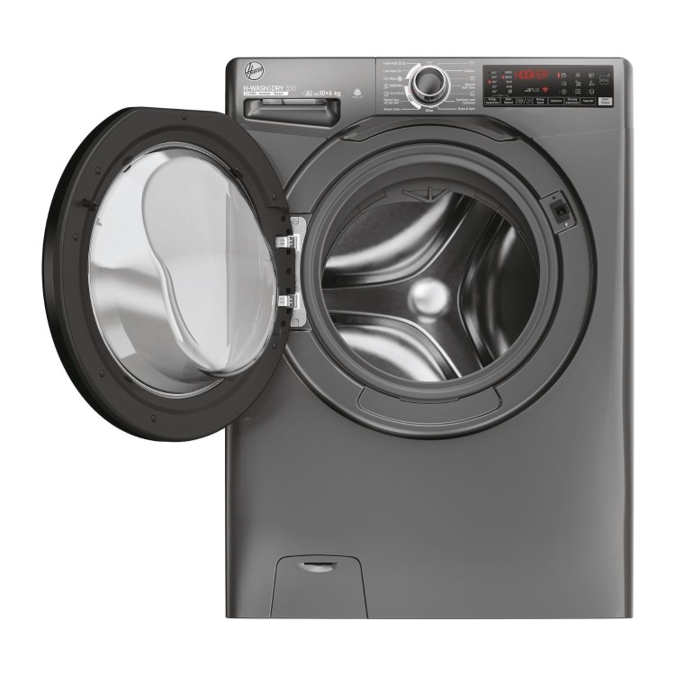 Hoover H-WASH&DRY 350 10kg Wash 6kg Dry 1400rpm Washer Dryer - Graphite