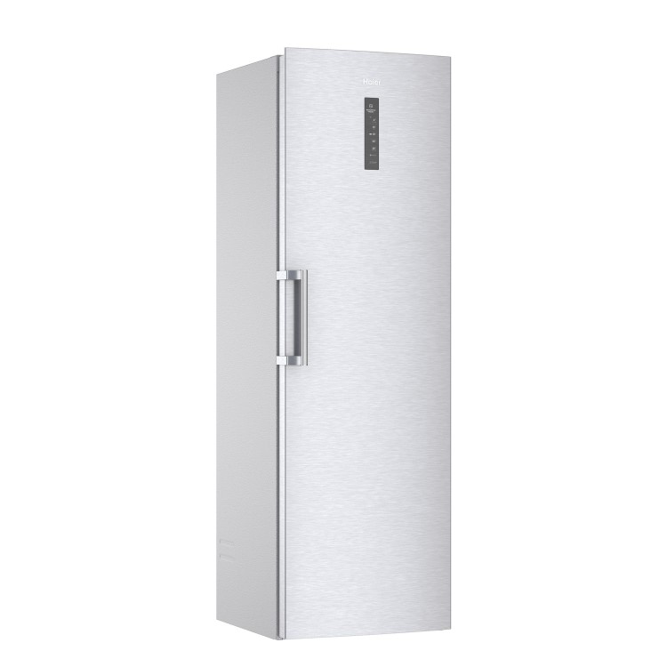 Haier Instaswitch 330 Litre Upright Freestanding Freezer - Silver