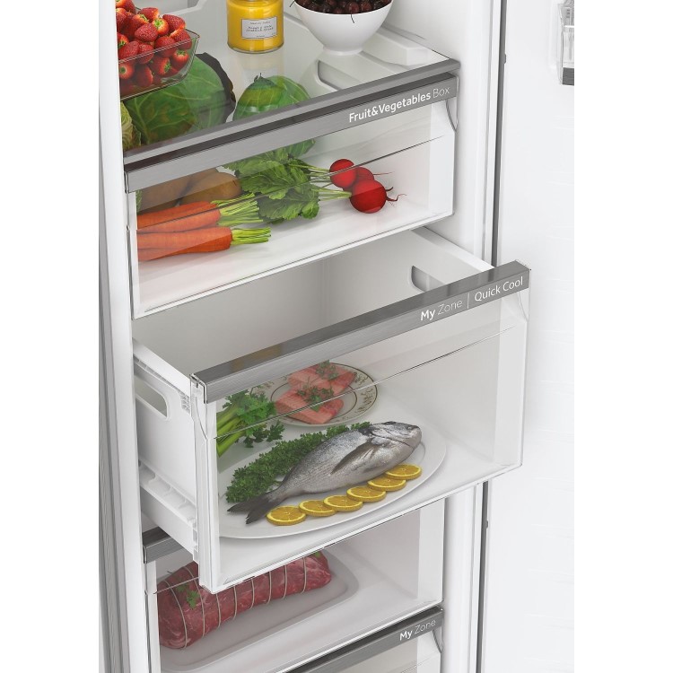 Haier Series 7 330 Litre Freestanding Fridge - White