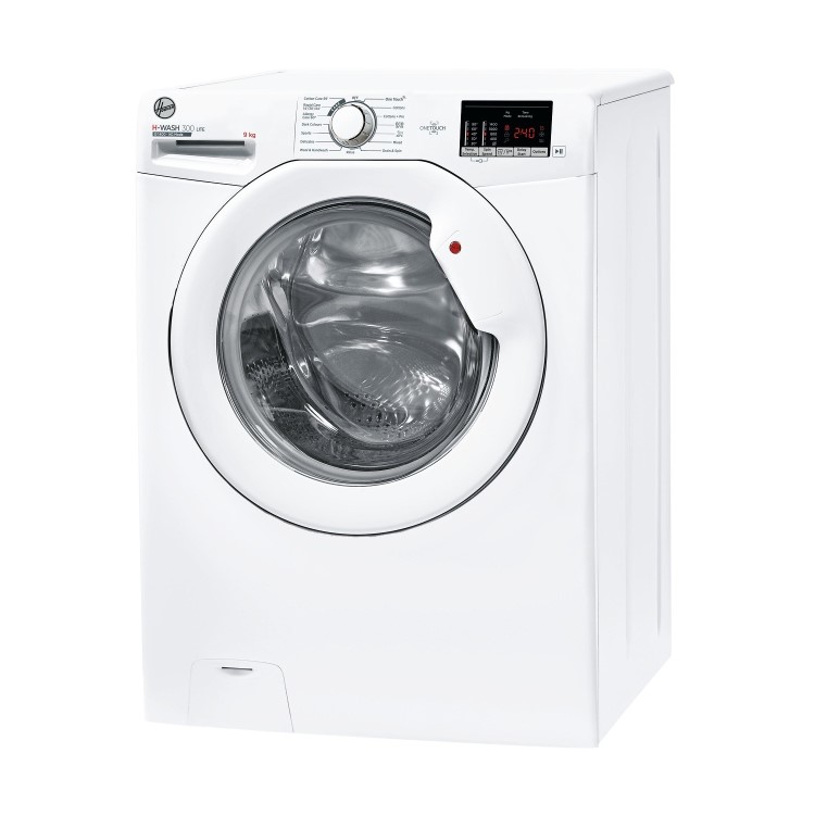 Refurbished Hoover H-Wash 300 H3W492DA4/1-80 Freestanding 9KG 1400 Spin Washing Machine White