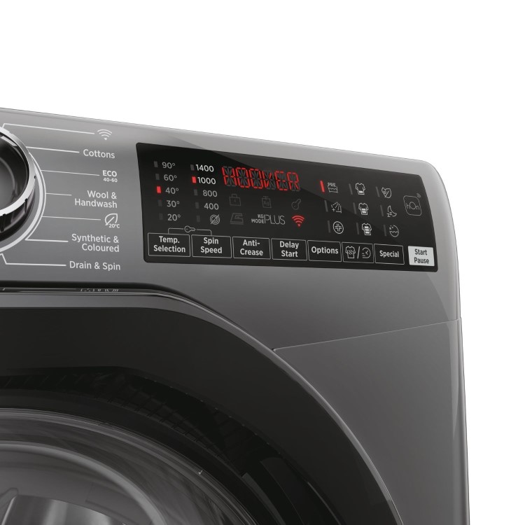 Hoover H-Wash 350 10kg 1400rpm Washing Machine - Graphite