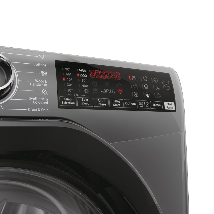 Hoover H-Wash 350 11kg 1400rpm Washing Machine - Graphite