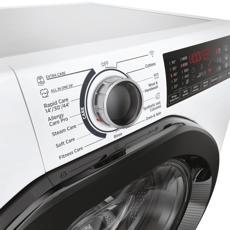 Refurbished Hoover H-Wash 350 H3WPS4126TAMB580 Freestanding 12KG 1400 Spin Washing Machine White