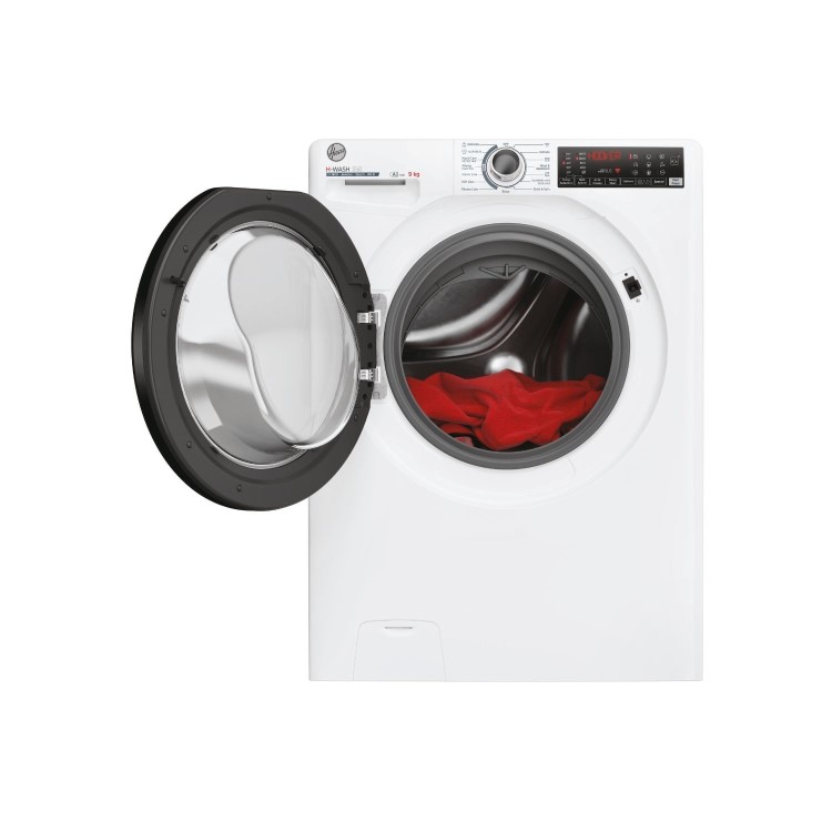 Refurbished Hoover H-Wash 350 H3WPS496TAMB6-80 Freestanding 9KG 1400 Spin Washing Machine White