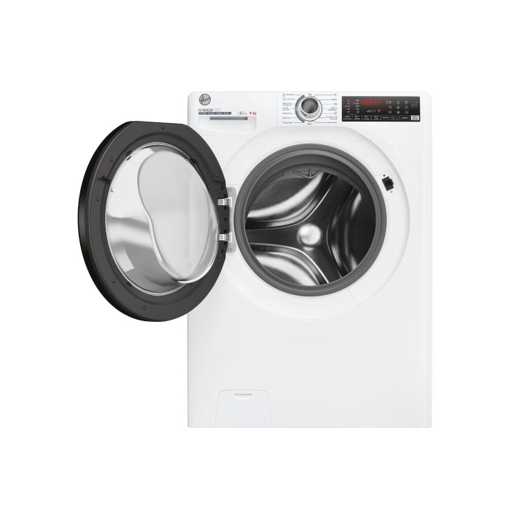 Refurbished Hoover H-Wash 350 H3WPS496TAMB6-80 Freestanding 9KG 1400 Spin Washing Machine White