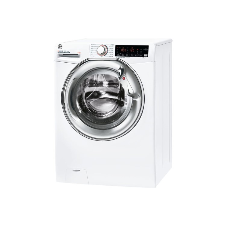 Refurbished Hoover H-Wash 300+ H3WS69TAMCE-80 Freestanding 9KG 1600 Spin Washing Machine White