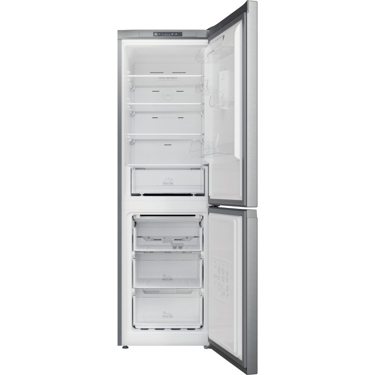 Hotpoint 335 Litre 60/40 Freestanding Fridge Freezer - Saturn Steel