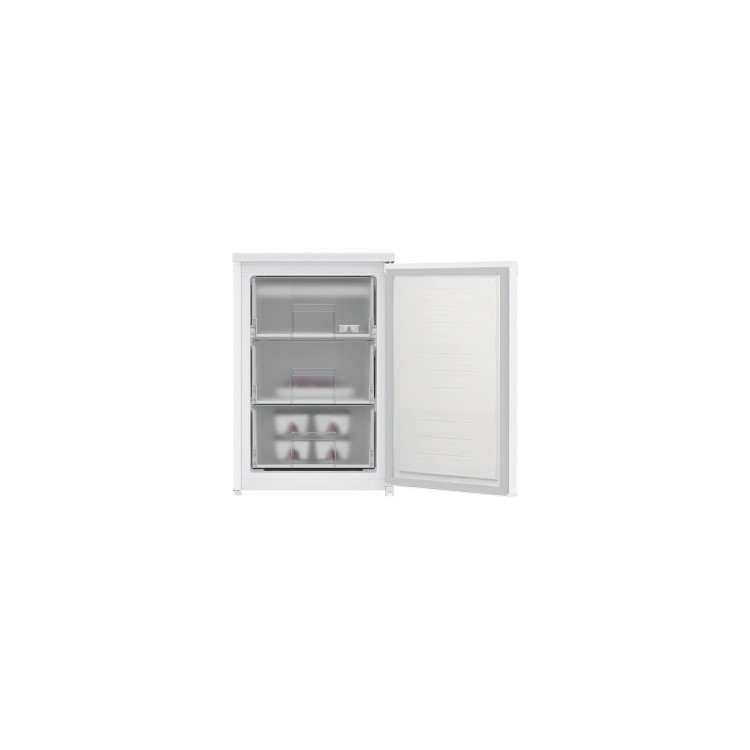 Hotpoint 95 Litre Freestanding Under Counter Larder Freezer - White