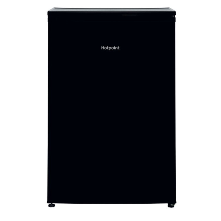 Refurbished Hotpoint H55ZM1120BUK Freestanding 102 Litre Under Counter Low Frost Freezer Black