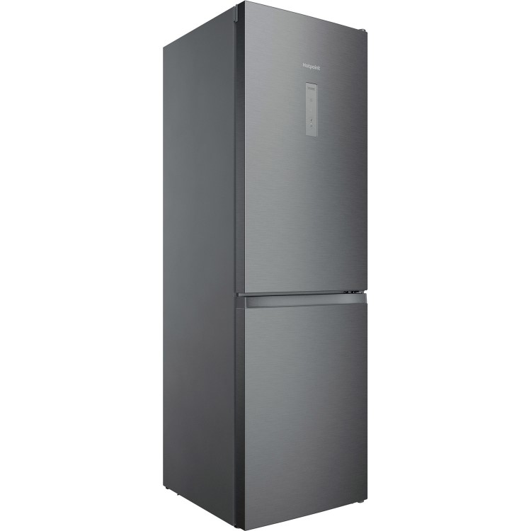 Refurbished Hotpoint H5X82OSX Freestanding 335 Litre 60/40 Frost Free Fridge Freezer Stainless Steel