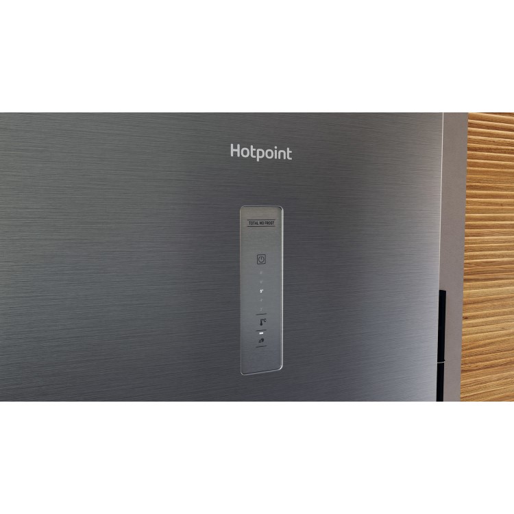 Refurbished Hotpoint H5X82OSX Freestanding 335 Litre 60/40 Frost Free Fridge Freezer Stainless Steel