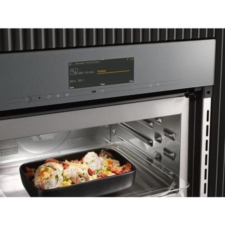 Miele Built-In Combination Microwave Oven - Clean Steel