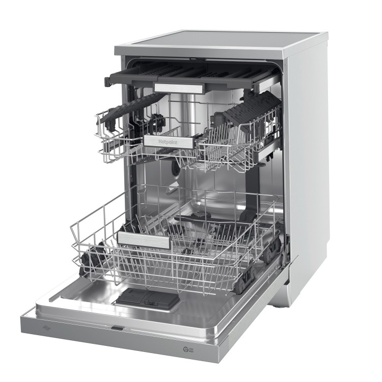 Hotpoint Maxi Space Freestanding Dishwasher - Stainless Steel