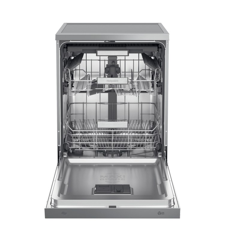 Hotpoint Maxi Space Freestanding Dishwasher - Stainless Steel