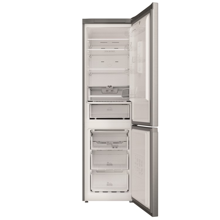 Hotpoint 367 Litre 70/30 Freestanding Fridge Freezer - Stainless Steel