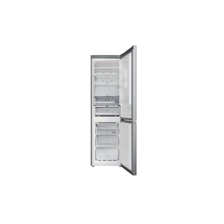 Hotpoint 367 Litre 60/40 Freestanding Fridge Freezer - Stainless Steel