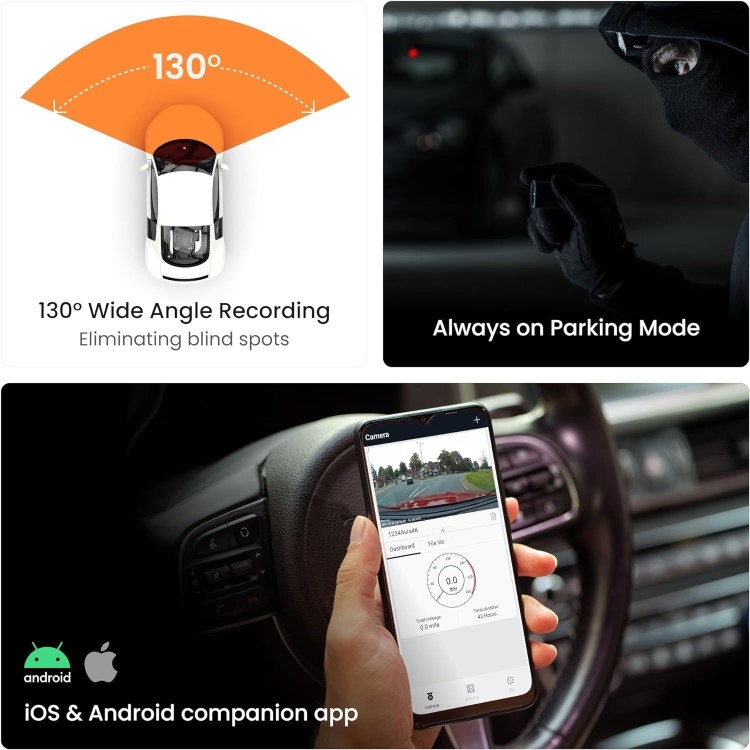 Road Angel Halo Go 1080p Full HD Compact Dash Cam