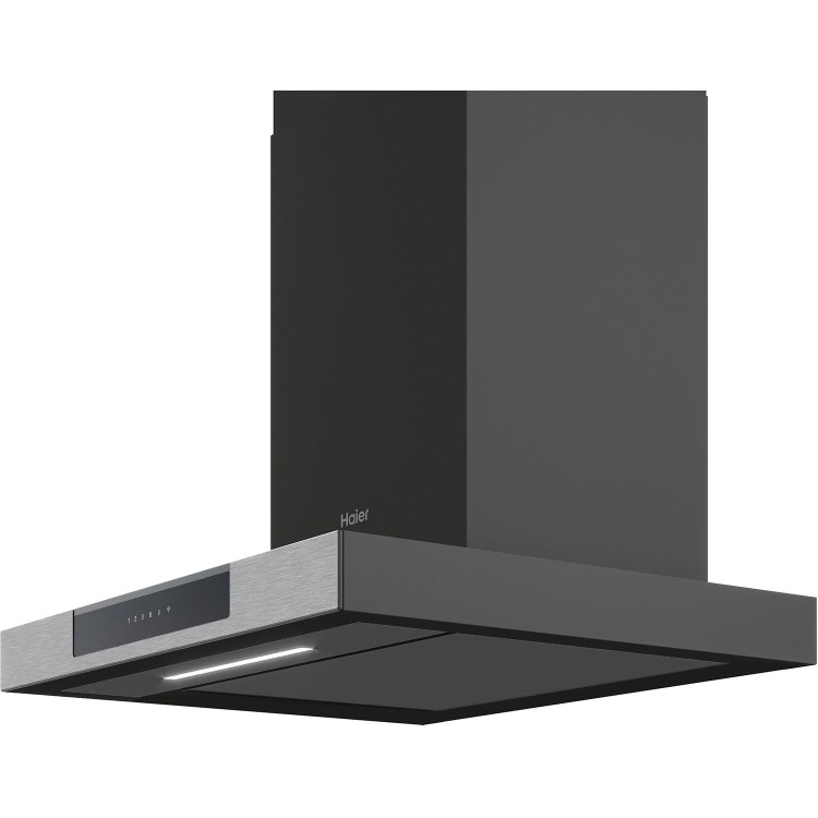 Refurbished Haier HATS6DS2XWIFI 60cm Slimline Chimney Cooker Hood Black