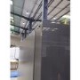 Refurbished Haier HB18FGSAAA Freestanding 539 Litre 70/30 Frost Free American Fridge Freezer Stainless Steel