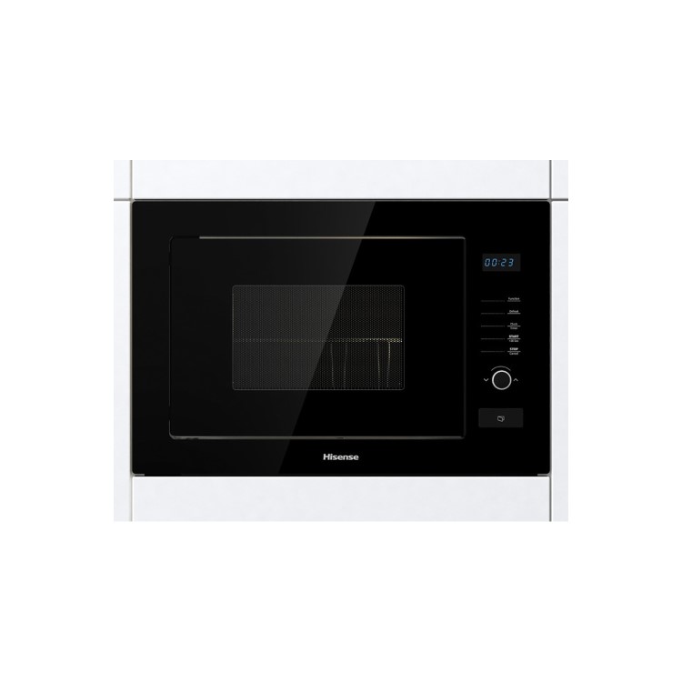 Refurbished Hisense HB25MOBX7GUK Built In 25L 900W Microwave & Grill Black