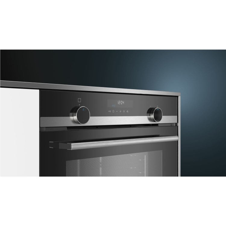 Siemens iQ500 Electric Self Cleaning Single Oven - Stainless Steel