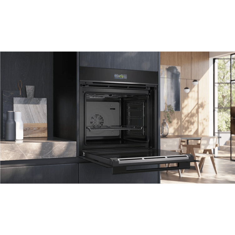 Siemens iQ700 Electric Single Oven - Black