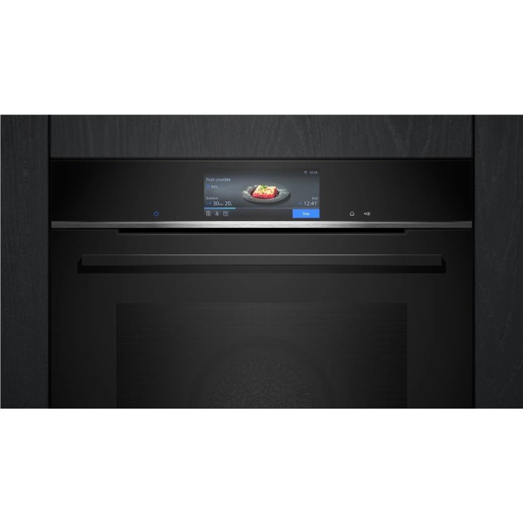 Siemens iQ700 Electric Self Cleaning Single Oven - Stainless Steel