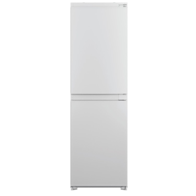 Refurbished Hotpoint HBC185050F2 Integrated 230 Litre 50/50 Frost Free Fridge Freezer White