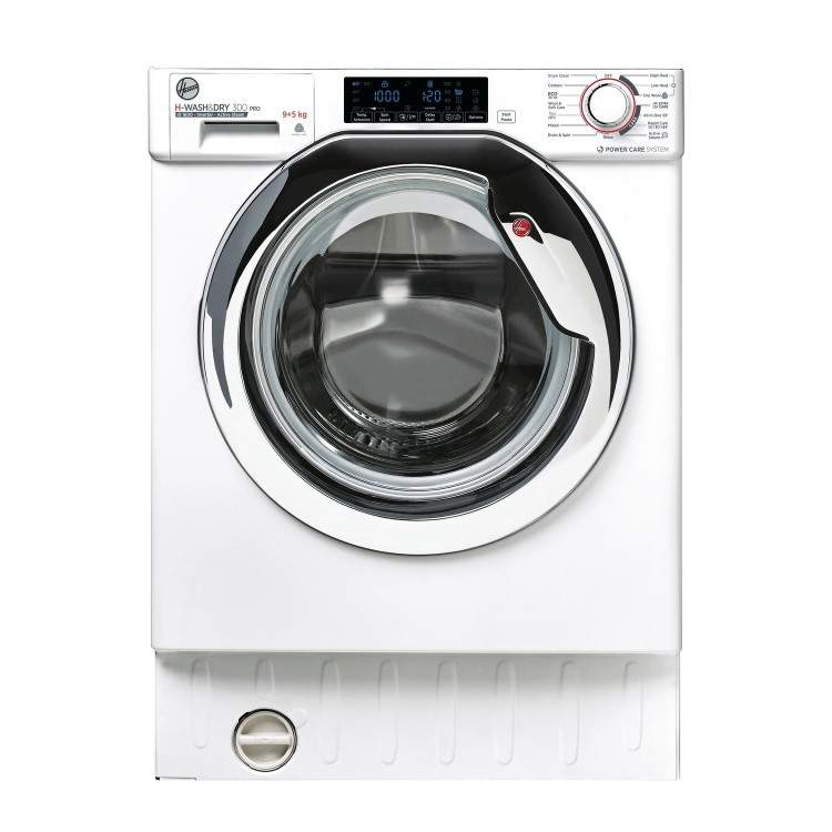 Refurbished Hoover H-Wash&Dry 300 HBDOS695TAMCE-80 Integrated 9/5KG 1600 Spin Washer Dryer