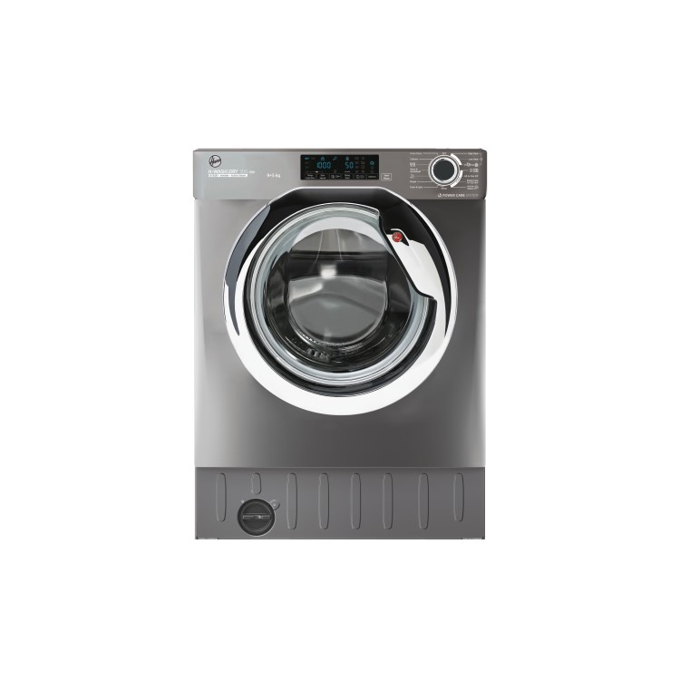 Hoover H-Wash & Dry 300 9kg Wash 5kg Dry 1600rpm Integrated Washer Dryer - Graphite