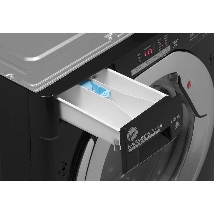 Hoover H-Wash & Dry 300 8kg Wash 5kg Dry 1400rpm Integrated Washer Dryer - Black