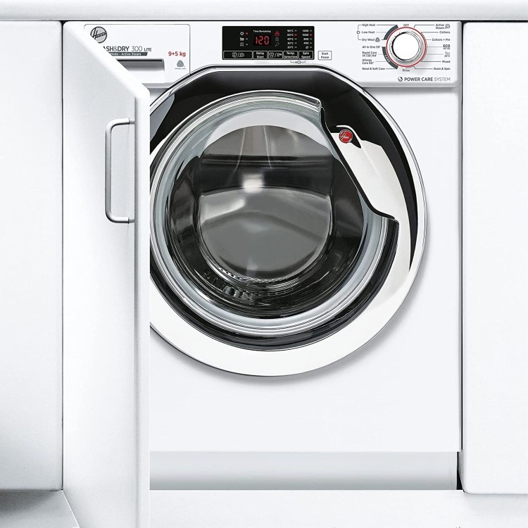 Hoover H-Wash & Dry 300 9kg Wash 5kg Dry 1400rpm Integrated Washer Dryer - White