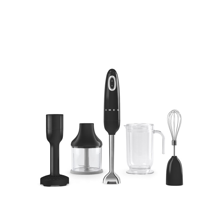 Smeg HBF02BLUK Retro Style Hand Blender - Black