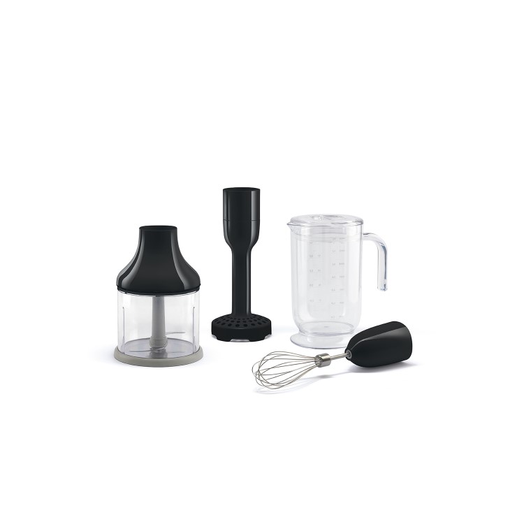 Smeg HBF02BLUK Retro Style Hand Blender - Black