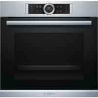 Bosch HBG634BS1B Series 8 Electric Single Oven with Catalytic Cleaning - Stainless Steel