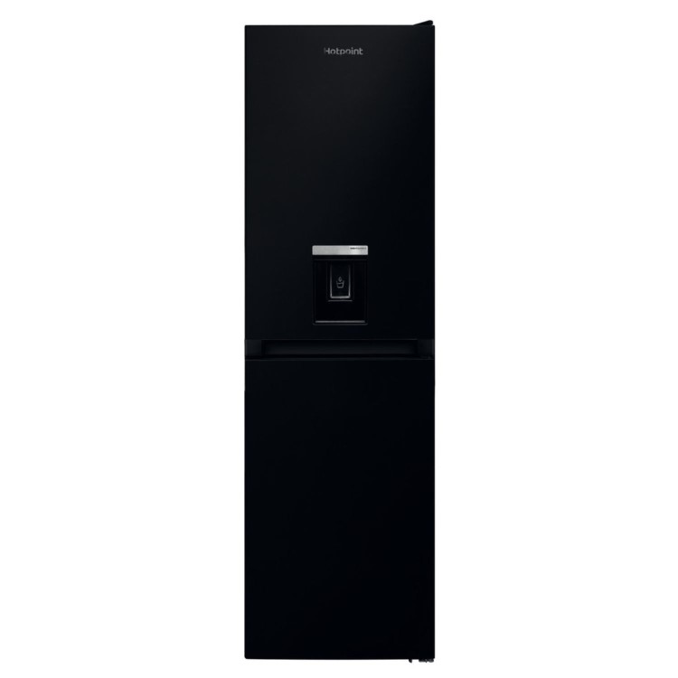 Hotpoint 344 Litre 50/50 Freestanding Fridge Freezer - Black