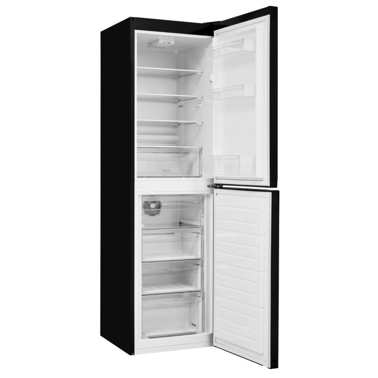 Hotpoint 248 Litre 50/50 Freestanding Fridge Freezer - Black