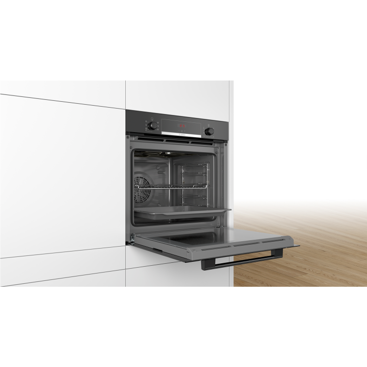 Bosch Series 4 Electric Single Oven - Black